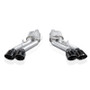 Stainless Works 22-25 Cadillac CT5-V Blackwing Axle Back Exhaust - Black Chrome Tips