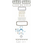 Fel-Pro FS 7636 SH Engine Gasket Set