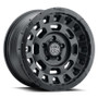 ICON Hammer Pro - 17x8.5 / 5X5 / -6MM / 4.5in BS - Satin Black