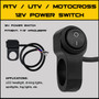 Power Switch Mount W/cable 22mm Mount 18in Power Cable
