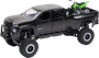 1:20 Scale Chevrolet 3500 Hd Offroad Pickup W/grn Dirt Bike