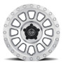 ICON Hulse 18x9 8x6.5 12mm Offset 5.5in BS Silver Machined