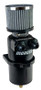 Moroso Dual Inlet -8AN Billet Breather Tank Catch Can - Black