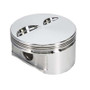 Manley Chevrolet Small Block Piston Set - 4.035in Bore 1.125in CH, -2.50 CC