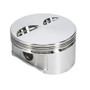 Manley Chevrolet Small Block Piston Set - 4.030in Bore 1.550in CH, -2.50 CC