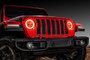 Oracle Jeep Wrangler JL/Gladiator JT LED Surface Mount Headlight Halo Kit - Amber