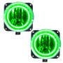 Oracle 00-02 Lincoln LS LED Fog Light Halo Kit - Green