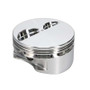 Manley Chevrolet Small Block Piston Set - 4.035in Bore 1.550in CH, -4.00 CC