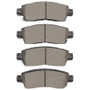 DFC 02-19 Saturn Outlook Rear 4000 Hybridynamic Brake Pads
