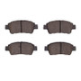DFC 2000 Toyota Echo Front 4000 Hybridynamic Brake Pads