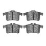 DFC 13-15 Jaguar XKR-S Rear 4000 Hybridynamic Brake Pads