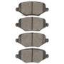 DFC 08-16 Volkswagen Routan Rear 4000 Hybridynamic Brake Pads