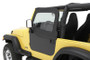 Bestop 80-86 Jeep Cj7 / 87-95 Wrangler YJ Element Upper Doors (Black Denim)
