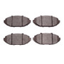 DFC 98-02 Mercury Grand Marquis Front 4000 Hybridynamic Brake Pads