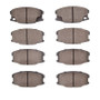 DFC 95-04 Mitsubishi Fuso Front/Rear 4000 Hybridynamic Brake Pads
