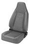 Bestop 76-86 Jeep Cj7 Front Trailmax II Sport Seat (All Vinyl Charcoal/Gray)