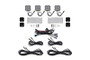 Diode Dynamics Rock Light - Red/White M8 Magnet 4-Pack