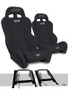 PRP Seats Can-Am Maverick X3/R XCR Suspension Seats Mount & Slider Kit (Pair) - Black