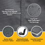 Covercraft 24-25 Jeep Wrangler Buckets Carhartt Super Dux Precision Fit Custom Front Row Seat Cover
