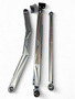 Elektric Offroad 2024+ Can Am Maverick R Volt Billet Radius Rods Anodized Clear