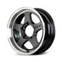 Gram Lights 57FR-X 16x6.0 +05 5-139.7 Glass Black/Rim DC Wheel