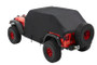 Bestop 07-18 Jeep Wrangler JK / 18-26 JL 4-Door All Weather Trail Cover (Black Trektop)