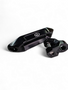 Elektric Offroad Winch Hawse Fairlead And Hook Combo Anodized Black