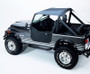 Bestop 76-86 Jeep Cj7 Traditional Bikini (Charcoal / Gray)