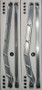 Elektric Offroad 2022+ Polaris Rzr Pro Rurbo R Billet High Clearance Radius Rods Anodized Clear