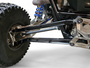 Elektric Offroad 2022+ Polaris Rzr Pro R Turbo R Billet High Clearance Radius Rods Anodized Blk