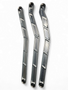 Elektric Offroad 2017+ Can-Am X3 Maverick High Clearance Radius Rods In Clear Finish For 72In