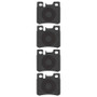 DFC 87-00 Saab 900 Rear 4000 Hybridynamic Brake Pads