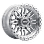 Weld Off-Road Swift 17x9in - 8x170 BP - ET-12 - 125.1mm CB - Gloss Silver Machined Wheel & Ring