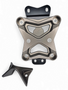 Elektric Offroad 2022+ Can Am X3 Maverick 10 Bolt Radius Rod Plate With Pull Hook (Gun Metal)
