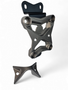 Elektric Offroad 2022+ Can Am X3 Maverick 10 Bolt Radius Rod Plate With Pull Hook (Gun Metal)