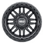 Weld Off-Road Swift 17x9in - 8x170 BP - ET-12 - 125.1mm CB - Gloss Black Wheel & Ring