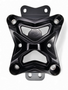 Elektric Offroad 2022+ Can Am X3 Maverick 10 Bolt Radius Rod Plate With Pull Hook (Black)