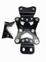 Elektric Offroad 2022+ Can Am X3 Maverick 10 Bolt Radius Rod Plate With Pull Hook (Black)