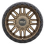 Weld Off-Road Swift 17x9in - 6x135 / 6x139.7 BP - ET-12 - 106.1mm CB Satin Bronze Wheel & Black Ring