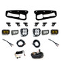 Baja Designs 21-25 Ford Bronco Squadron 2.0 Sport (Spot) & S2 Sprt D/C Clr /S2 SAE Ambr ST Bmpr w/UP