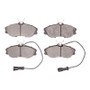 DFC 85-98 Audi Coupe Quattro Front 4000 Hybridynamic Brake Pads