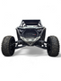 Elektric Offroad 2022-2025 Polaris Rzr Pro R/ Pro S/Turbo R Billet Front Winch Bumper Anodized Clear