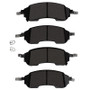 DFC 21-26 Ford Ranger Rear 4000 Hybridynamic Brake Pads