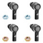 RockJock Antirock Sway Bar End Link Sealed Rod End Pack (Thin Jam Nuts)