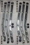 Elektric Offroad 2017+ Can Am Maverick X3 Volt Billet Radius Rods Anodized Clear (RS 72In Model)