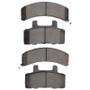 DFC 88-91 GMC K15/K1500 Pickup Front 4000 Hybridynamic Brake Pads