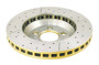 DBA 05-14 Ford Mustang GT Front Street Series Drilled & Slotted Rotor w/Gold Hat