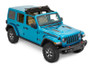 Bestop 20-26 Jeep Gladiator / 18-26 Wrangler JL Sunrider For Hardtop (Premium Black Twill)