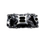 Edelbrock RPM Air-Gap Intake Manifold for Big-Block Chevy Oval Port - Black Plasma Finish
