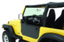 Bestop 76-86 Jeep Cj7 / 87-95 Wrangler YJ / 97-06 Wrangler TJ Element Panels (Black)